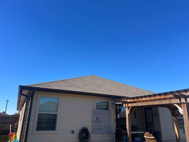 New 30yr Architectural roof - rear of home