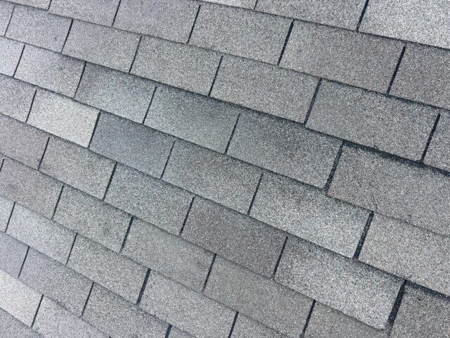 Repaired area and replaced handful of 3 tab shingles