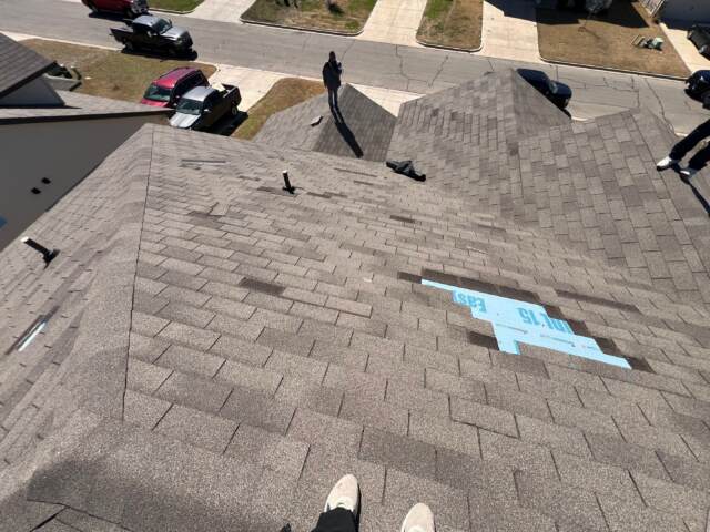 Wind Damage to old roof